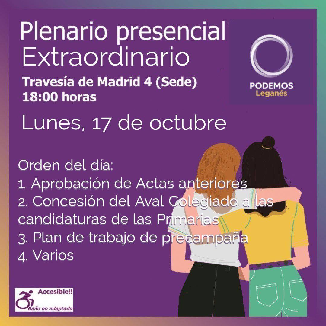 Plenario Extraordinario